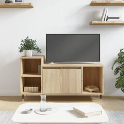Berkfield Tv Cabinet Sonoma Oak 100X35X55 Cm Engineered Wood - thumbnail 1
