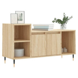 Berkfield Tv Cabinet Sonoma Oak 100X35X55 Cm Engineered Wood - thumbnail 3