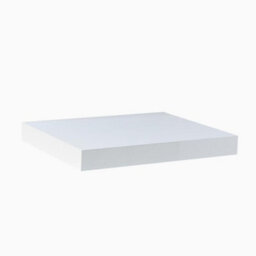 Homestylestore 600mm White Wall Mounted Bathroom Floating Shelf - thumbnail 3