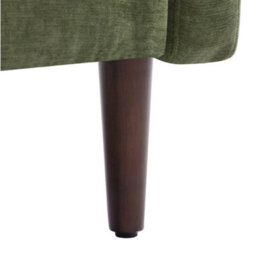 Upholstered Accent Armchair Single Sofa For Living Room Bedroom With Wood Legs - thumbnail 5