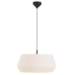 Nordlux Dicte Textile Pendant Light Hand Pleated White,mains - thumbnail 2