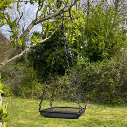 Selections Hanging Metal Bird Seed & Nut Feeder Tray - thumbnail 5