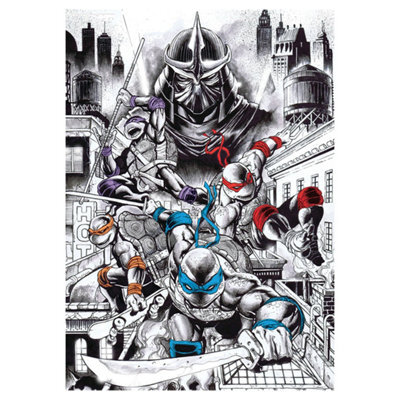 Teenage Mutant Ninja Turtles Limited Edition 40Th Anniversary Art Print - image 1