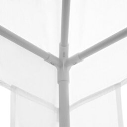 Outsunny Garden Gazebo Marquee Party Tent Wedding Canopy Patio White 2.7 X 2.7M - thumbnail 8