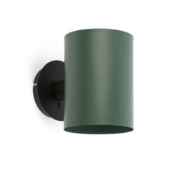 Luminosa Lighting Luminosa Guadalupe Wall Light Black,green, E27