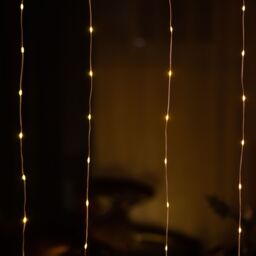 Appam Solar-Powered Warm White 300 Integrated Led Outdoor String Lights - thumbnail 3