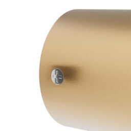 Darphe 20W Gold Line Wall Lamp,metallic Linear Warm Led Wall Lamp - thumbnail 7