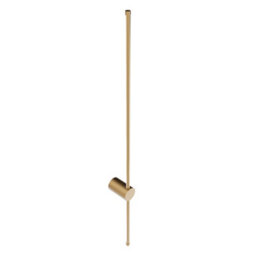 Darphe 20W Gold Line Wall Lamp,metallic Linear Warm Led Wall Lamp - thumbnail 3