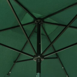 Walplus Garden Parasol With Leds And Steel Pole Green 2X3 M - thumbnail 9