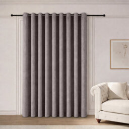 Oxford Homeware Eyelet Linen Curtains Mocha Fully Lined 100% Blackout Thermal Insulated Curtain Single Panel (W)168Cmx(L)213Cm - thumbnail 7