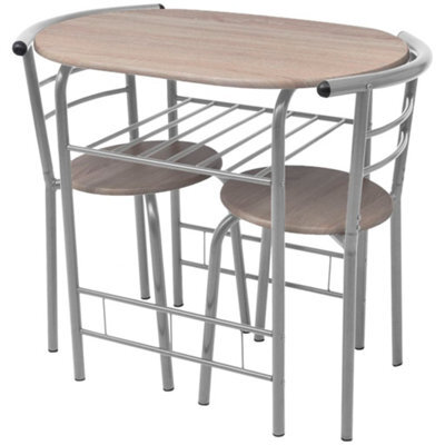 Berkfield Breakfast Bar Set Mdf - image 1