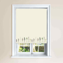 Lister Cartwright Tree Blackout Roller Blinds Child Safety Included - Green, 90 X 140 Cm
