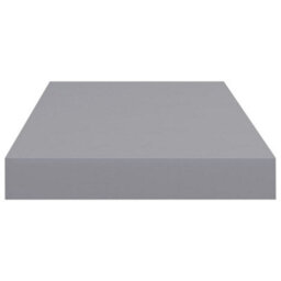 Vidaxl Floating Wall Shelves 2 Pcs Grey 50X23X3.8 Cm Mdf - thumbnail 5