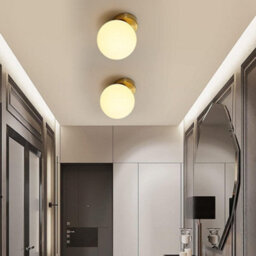 Modern Wall Light Gold Wall Lamp Indoor Ball Lamp Shade Gu10 - thumbnail 3