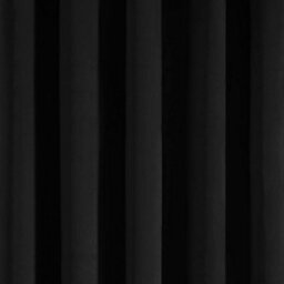 Laurence Llewelyn-Bowen Montrose Black Velvet Blackout Eyelet Single Panel Door Curtain - thumbnail 3