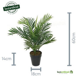 Best Artificial 2Ft - 60Cm Areca Palm Tree - thumbnail 4