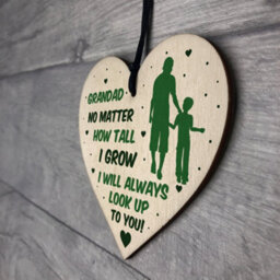 Red Ocean Novelty Gift For Grandad Birthday Christmas Heart Thank You Gift For Him Keepsake - thumbnail 7