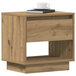 Berkfield Bedside Cabinet 2 Pcs Artisan Oak 45X34X47 Cm Engineered Wood - thumbnail 3