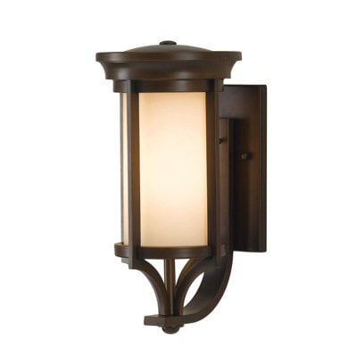 Heritage Bronze Outdoor Led Wall Light With Ip44 Rating