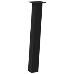 Walplus Console Table Legs 4 Pcs Black 72 Cm Steel - thumbnail 4