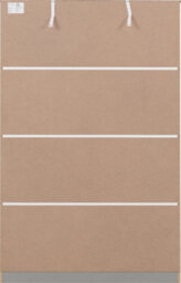 Seconique Dakota 3 Door Wardrobe Light Grey - thumbnail 7