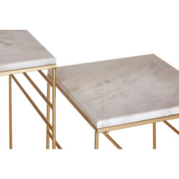 Orsina Stunning Design Set Of 2 Square Side Tables, Elegant Side Tables For Livingroom, Functional Bedside Table - thumbnail 4