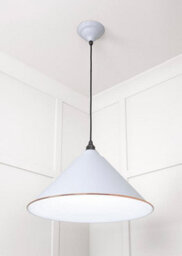 From the Anvil White Gloss Hockley Pendant In Birch - thumbnail 4