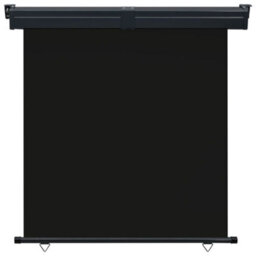 Walplus Balcony Side Awning Garden Sun Shade Canopy Gazebo For Back Door, Porch, Patio 165X250 Cm Black - thumbnail 2