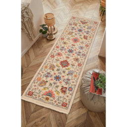 Melrose Persian Inspired Floral Large Indoor Area Runner Rug 068/235Cm - thumbnail 1