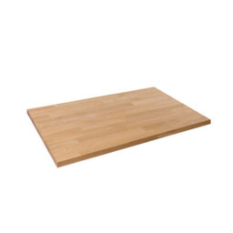 domli Solid Wood Oak Table Top - 1200M X 600mm X 40mm - Top Grade European Wooden Large Square Kitchen Dining Tabletop Worktop Desktop