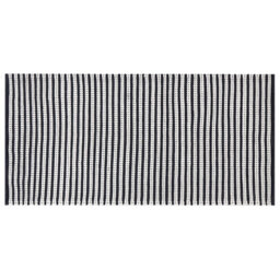 Beliani Rug Sofulu Navy Blue 80 X 150 Cm Cotton