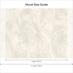I Love Wallpaper Newbridge Marble Mural In Neutral - thumbnail 3