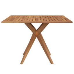 Berkfield 5 Piece Garden Dining Set Solid Wood Acacia - thumbnail 4