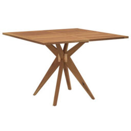 Berkfield 5 Piece Garden Dining Set Solid Wood Acacia - thumbnail 3