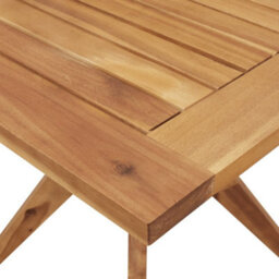 Berkfield 5 Piece Garden Dining Set Solid Wood Acacia - thumbnail 8