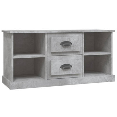 Berkfield Durable Tv Cabinet Concrete Grey 99.5X35.5X48 Cm Engineered Wood - image 1