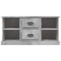Berkfield Durable Tv Cabinet Concrete Grey 99.5X35.5X48 Cm Engineered Wood - thumbnail 6