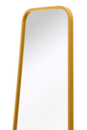 Mirroroutlet The Coartans New Gold Metal Isoscelles Trapezoid Shape Framed Garden Wall Mirror 122Cm X 58Cm - thumbnail 4