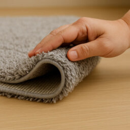 Uetian Luxury Silver Shaggy Rug 160X230 5Cm Deep Pile, Soft & Cozy Rectangular Carpet - thumbnail 4