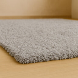 Uetian Luxury Silver Shaggy Rug 160X230 5Cm Deep Pile, Soft & Cozy Rectangular Carpet - thumbnail 5
