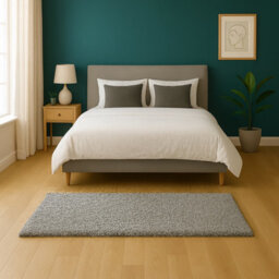 Uetian Luxury Silver Shaggy Rug 160X230 5Cm Deep Pile, Soft & Cozy Rectangular Carpet - thumbnail 6