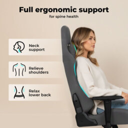 Levede Ergonomic Office Chair Reclining Executive Chair Pocket Spring - thumbnail 9