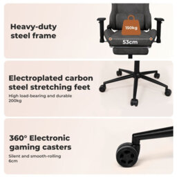 Levede Ergonomic Office Chair Reclining Executive Chair Pocket Spring - thumbnail 8