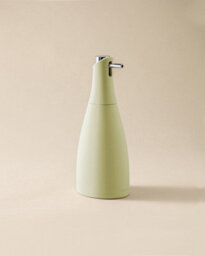Cosmic Soap Dispenser, 300Ml, Lime, Unique Design, Soft-Finish Coating, Saku Collection - thumbnail 1