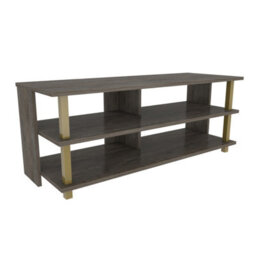 Decorotika Pueblo Tv Stand Tv Unit For Tv's Up To 55 Inches Gold Wenge - thumbnail 4