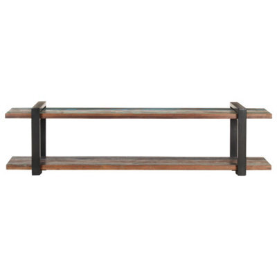 Berkfield Industrial Tv Cabinet 160X40X40 Cm Solid Reclaimed Wood - image 1