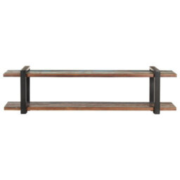 Berkfield Industrial Tv Cabinet 160X40X40 Cm Solid Reclaimed Wood - thumbnail 1