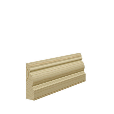 Skirting World Anglo Pine Architrave 69mm X 21mm Double Set (2 Legs 2440mm, 1 Head 2440mm), Primed (Pack Of 3)