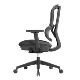 Xample Shelby Mesh Back Operator Chair Black Ergonomic Office Chair With Dual Lumbar Support Adjustable Height Tilt Lock - thumbnail 5