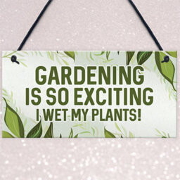 Red Ocean Garden Sign Hanging House Signs Shed Sign Outdoor Decoration Signs For Outside Garden Signs And Plaques - thumbnail 3